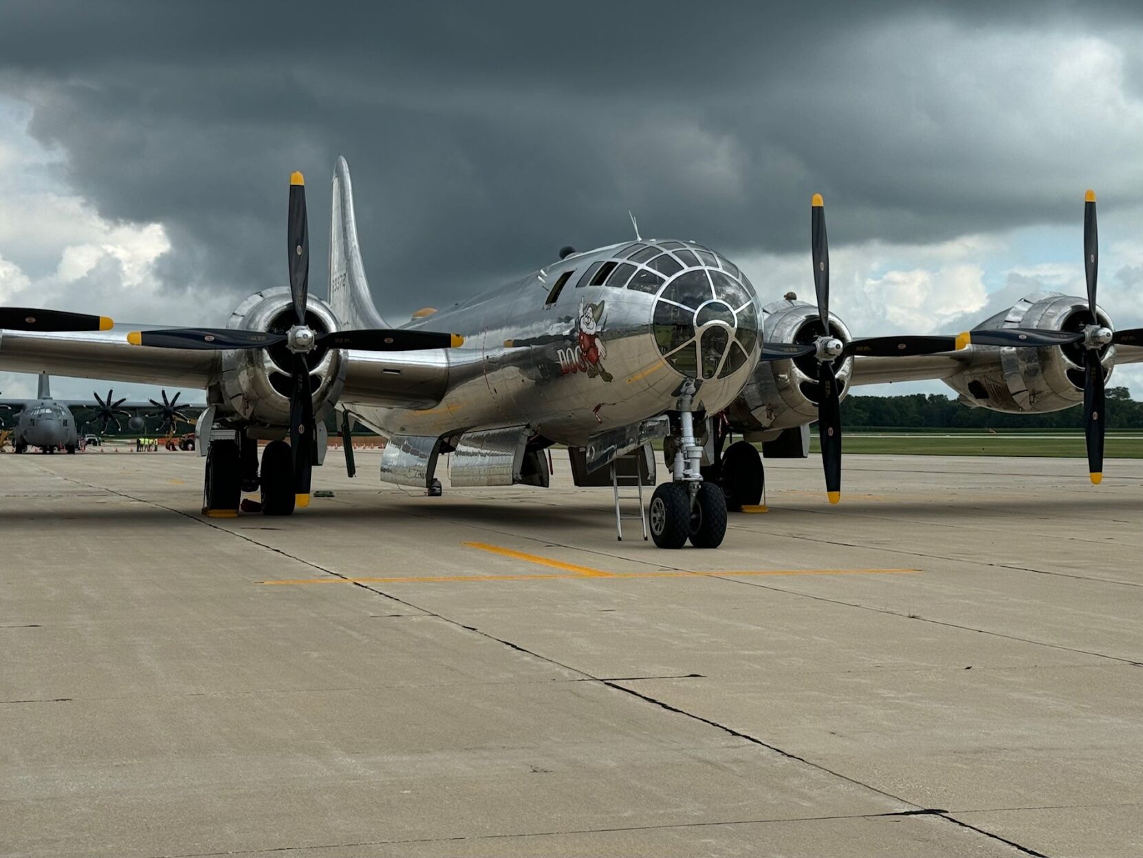 B-29 Doc at the Decatur, Illinois Airport